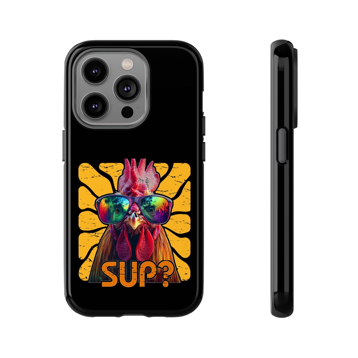Cell Phone Case | Rooster Sup? | For iPhone, Samsung Galaxy, and Google Pixel