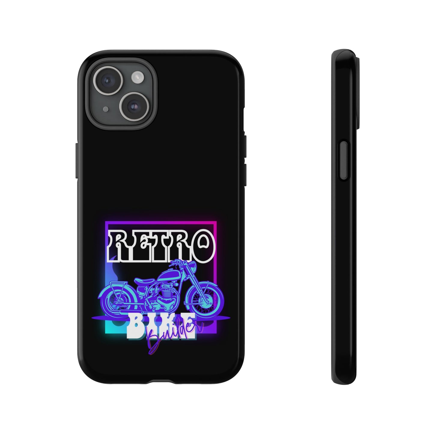 Cell Phone Case | Retro Bike Builder | For iPhone, Samsung Galaxy, and Google Pixel
