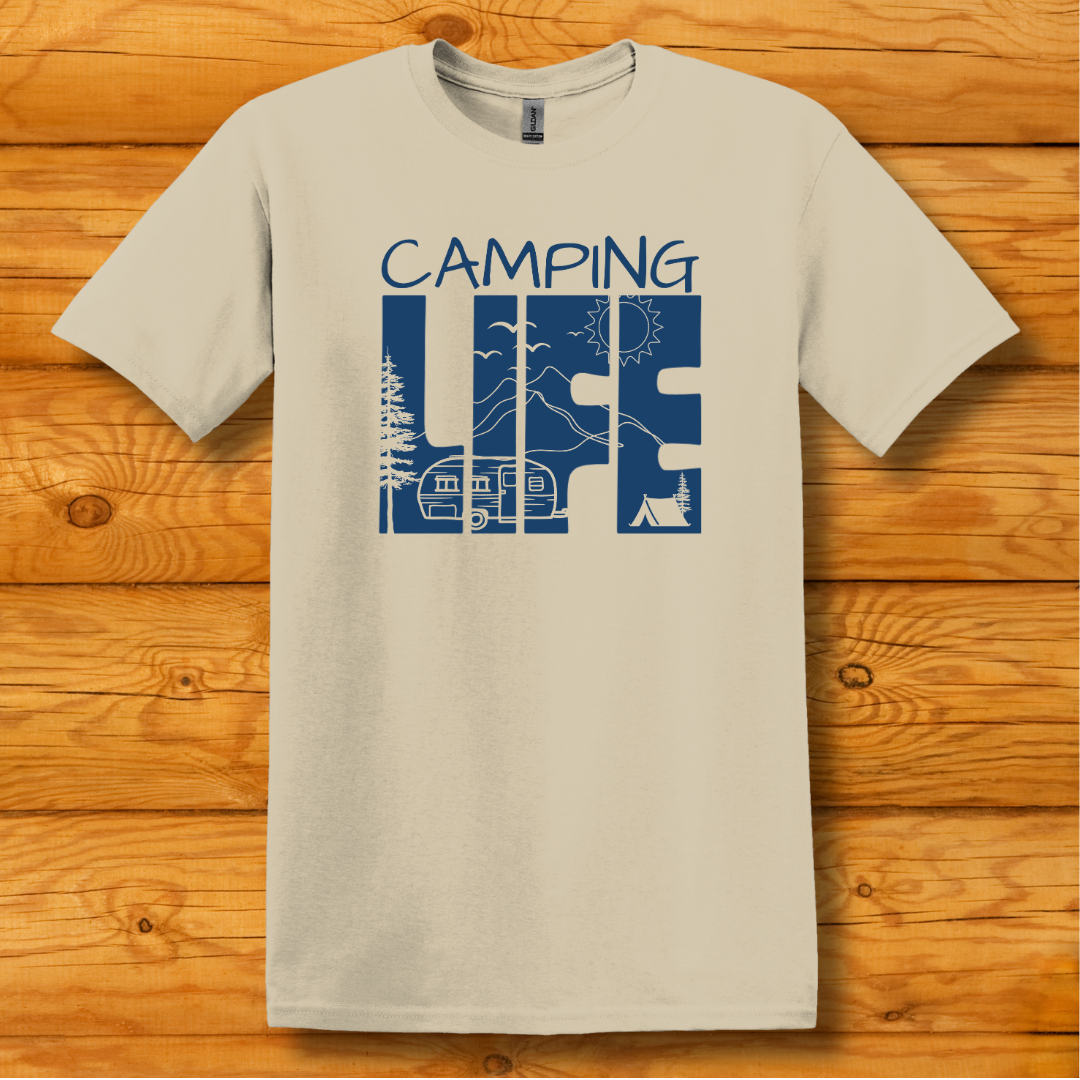 This is image of  Camping Life T-Shirt version 6