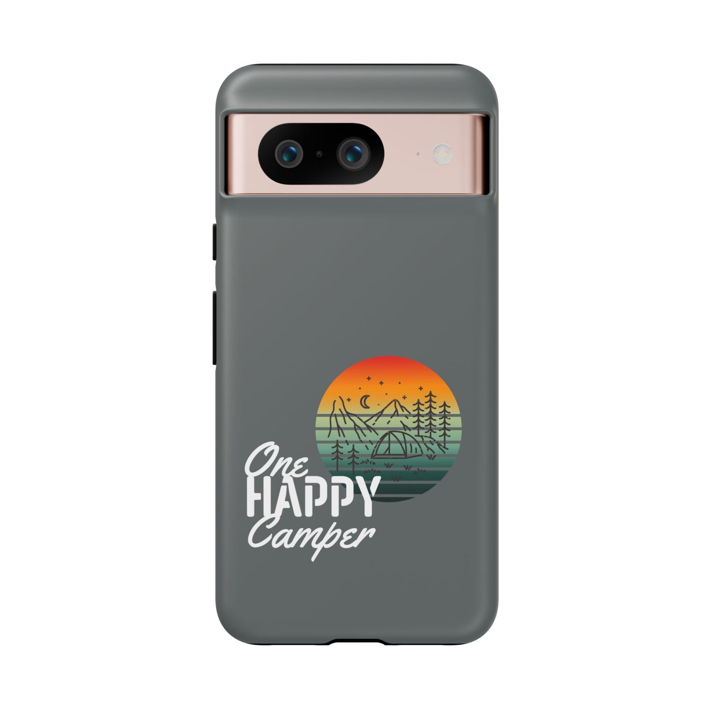 Cell Phone Case | One Happy Camper | For iPhone, Samsung Galaxy, and Google Pixel