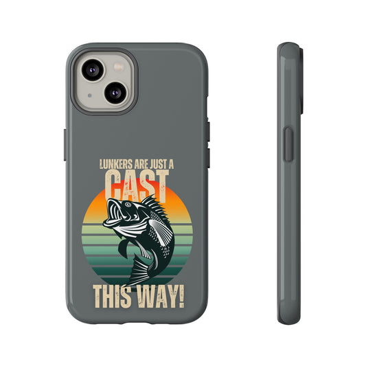 Cell Phone Case | Lunkers This Way | For iPhone, Samsung Galaxy, and Google Pixel