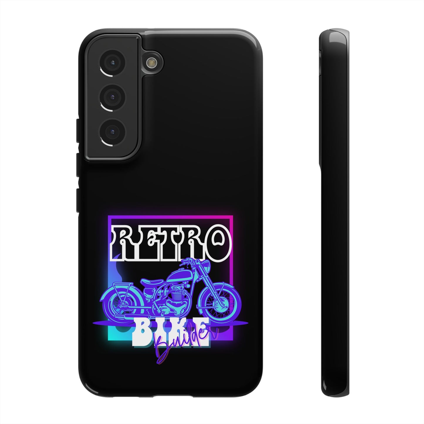 Cell Phone Case | Retro Bike Builder | For iPhone, Samsung Galaxy, and Google Pixel