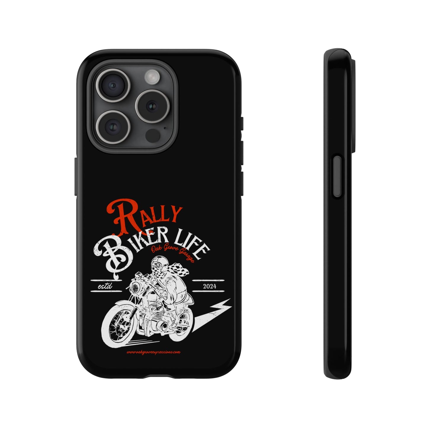 Cell Phone Case | Rally Biker Life | For iPhone, Samsung Galaxy, and Google Pixel