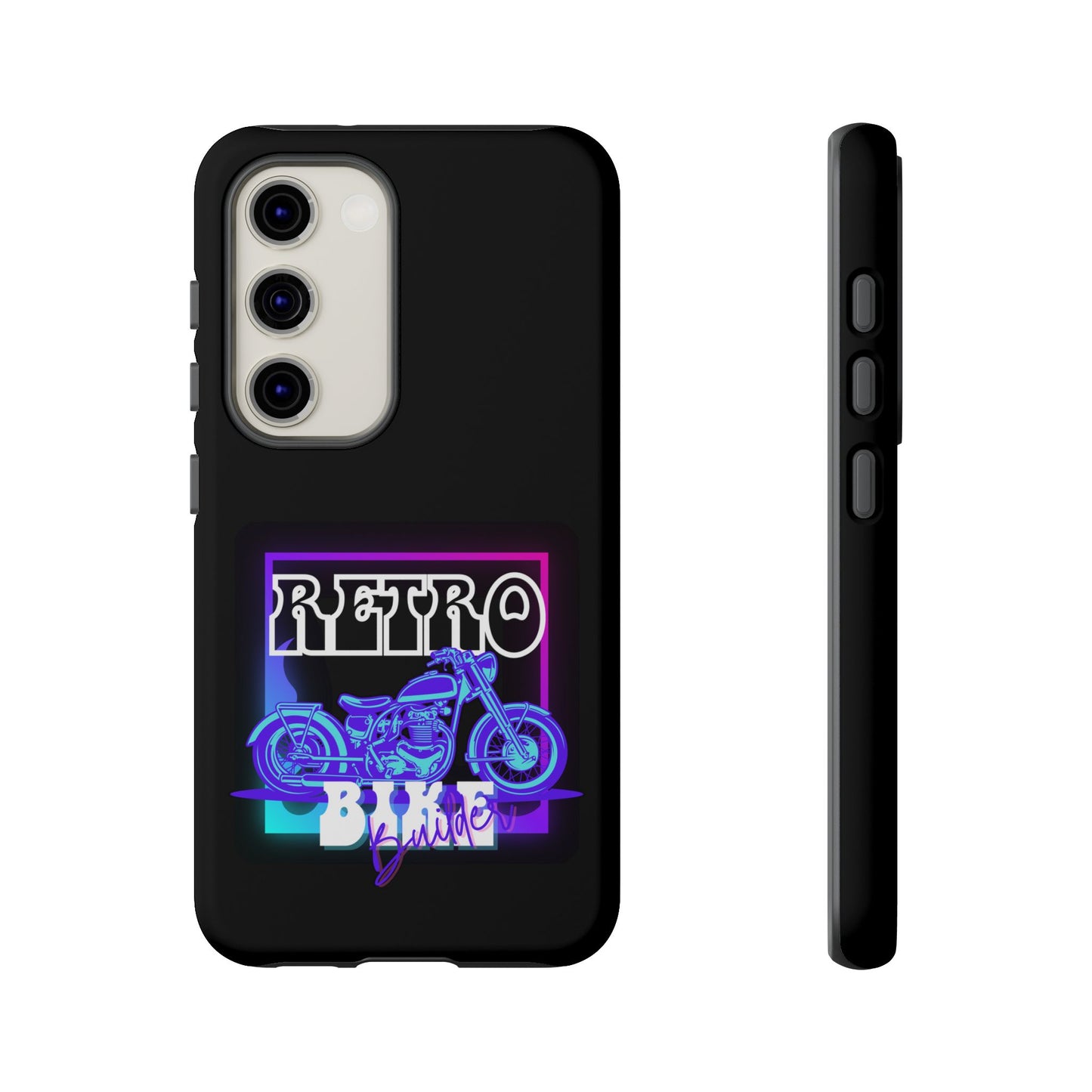 Cell Phone Case | Retro Bike Builder | For iPhone, Samsung Galaxy, and Google Pixel