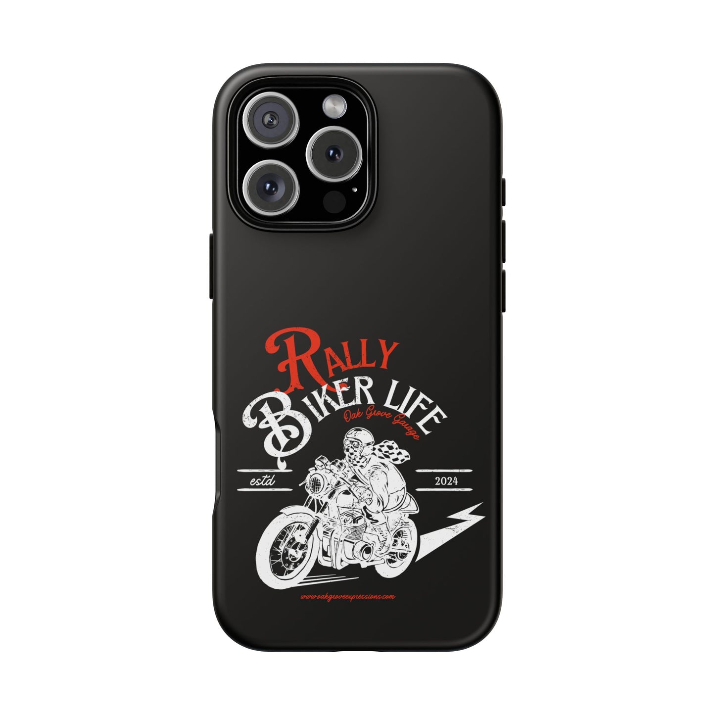 Cell Phone Case | Rally Biker Life | For iPhone, Samsung Galaxy, and Google Pixel