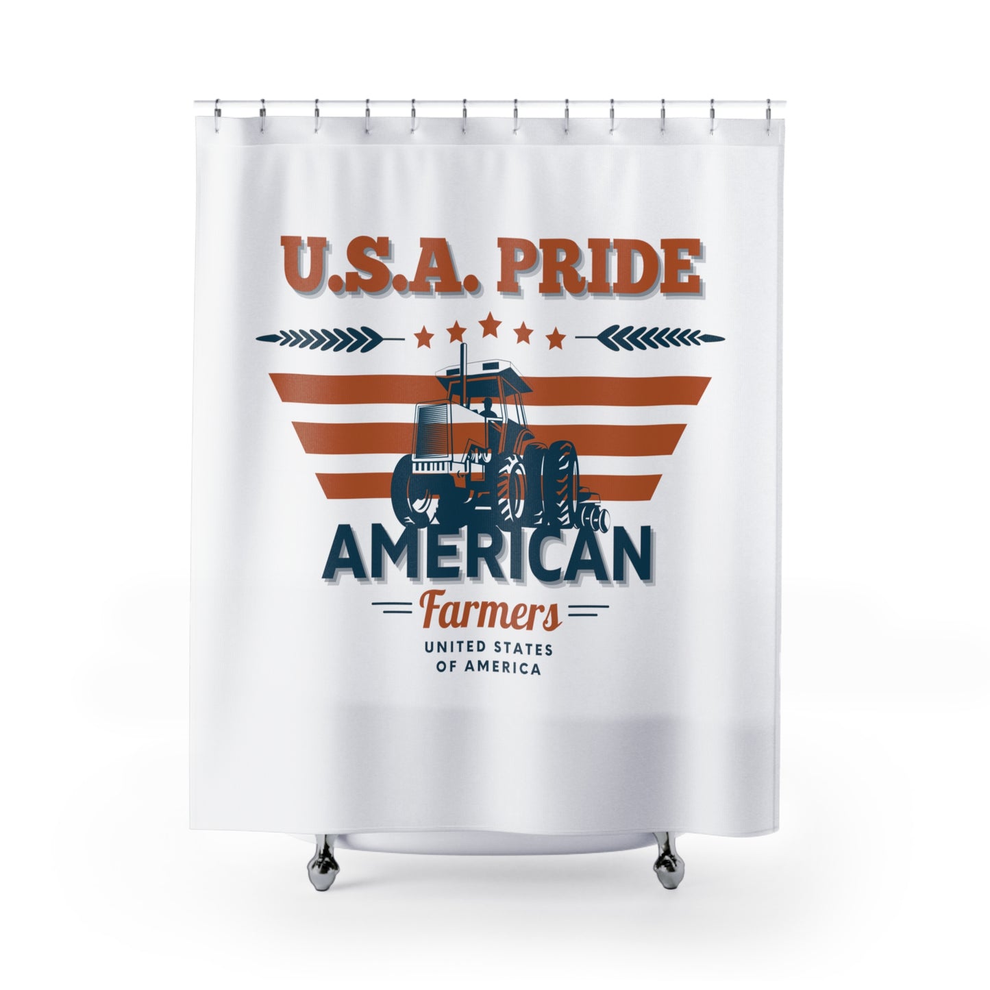 Shower Curtains - USA Pride American Farmers