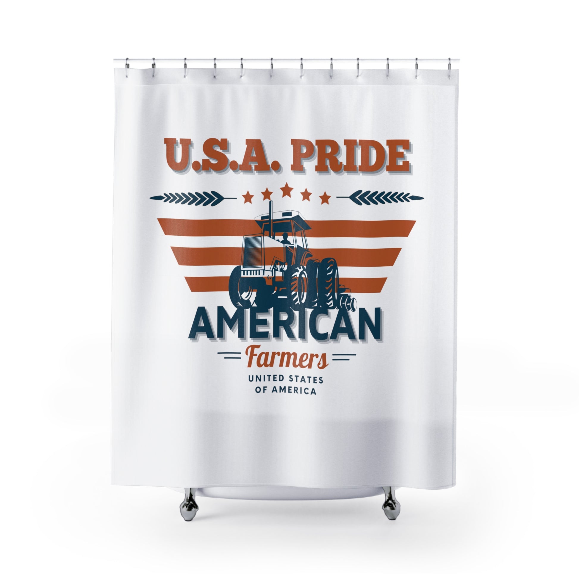 Shower Curtains - USA Pride American Farmers