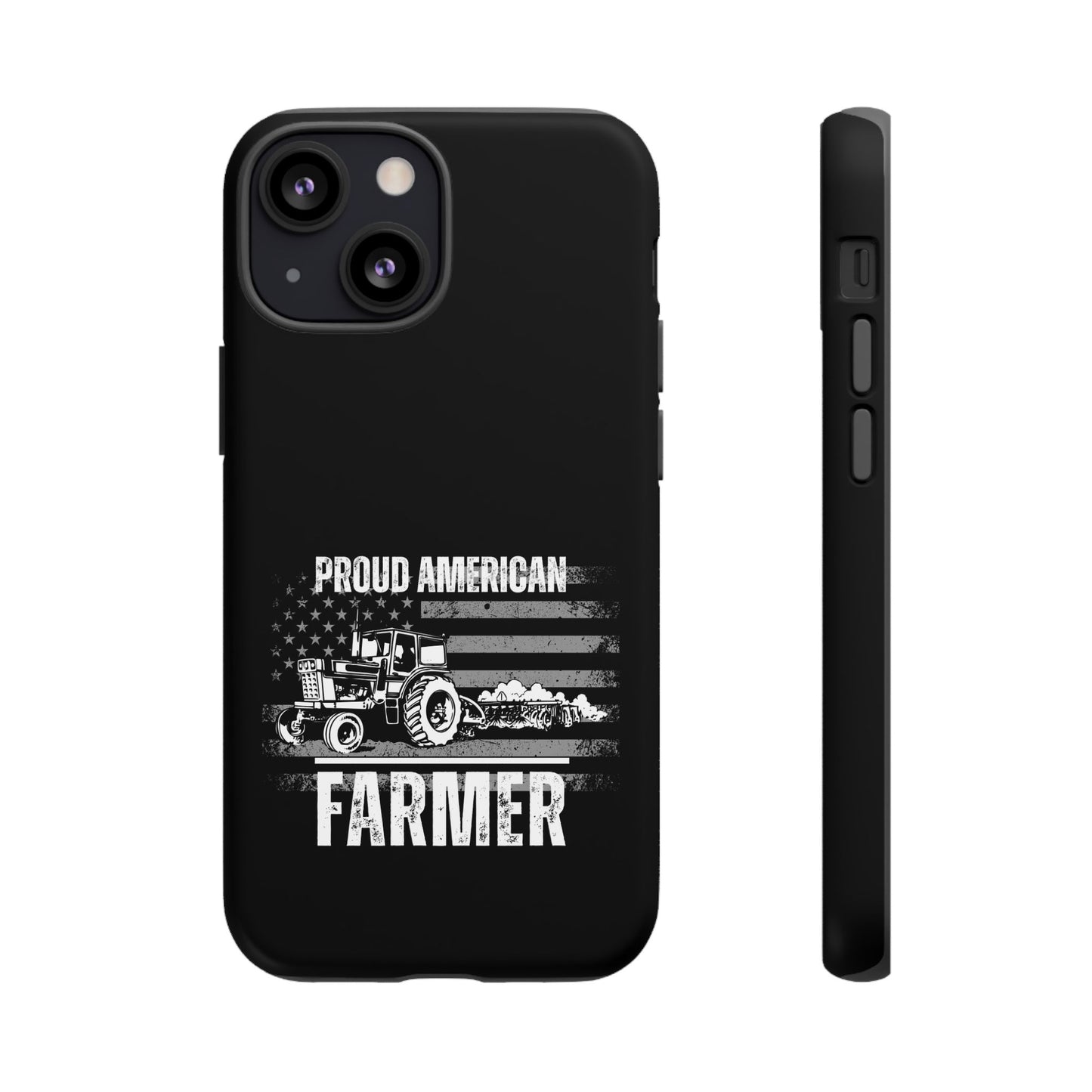 Cell Phone Case | Proud American Farmer | For iPhone, Samsung Galaxy, and Google Pixel