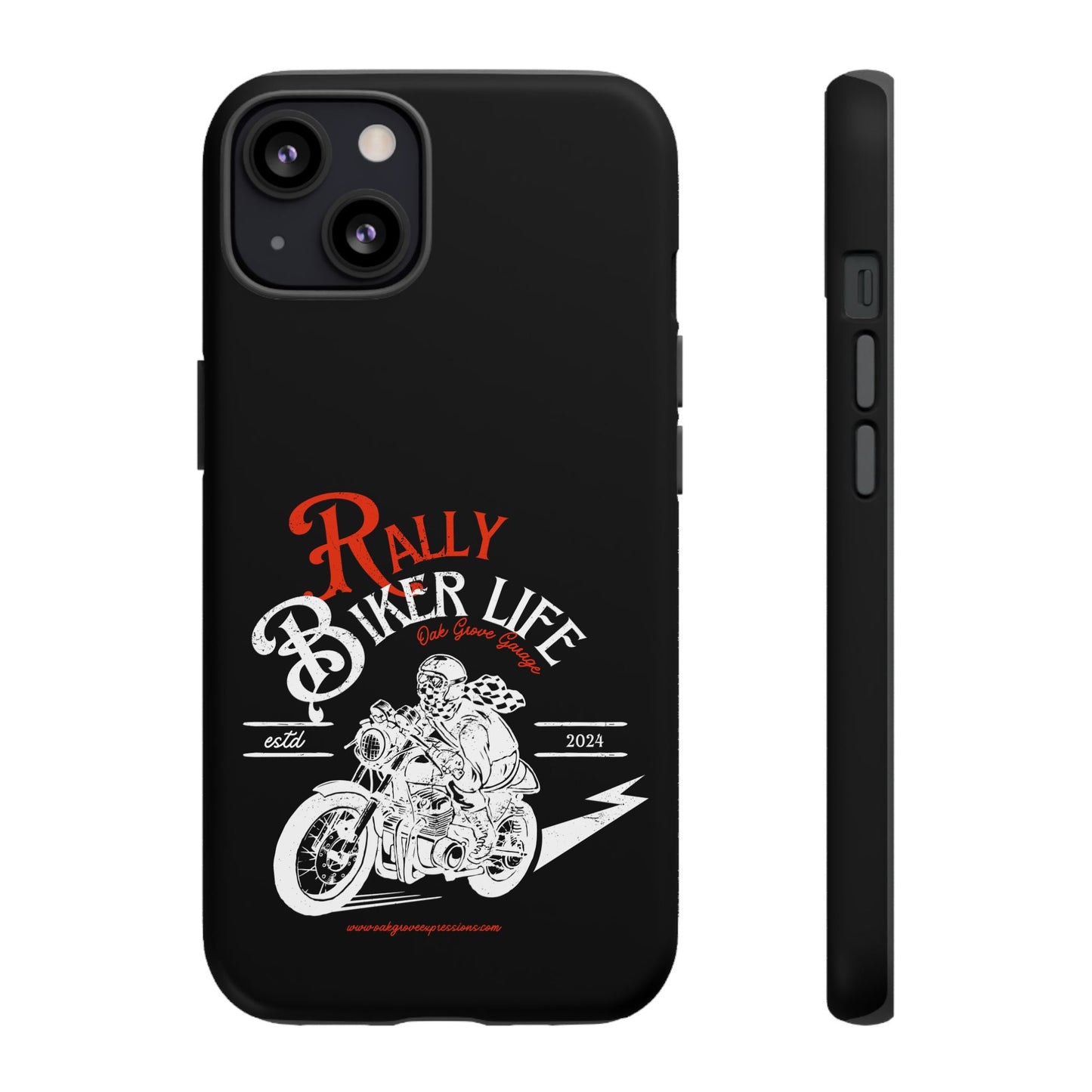 Cell Phone Case | Rally Biker Life | For iPhone, Samsung Galaxy, and Google Pixel