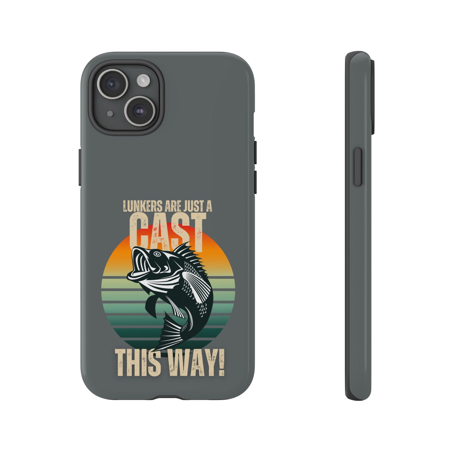 Cell Phone Case | Lunkers This Way | For iPhone, Samsung Galaxy, and Google Pixel