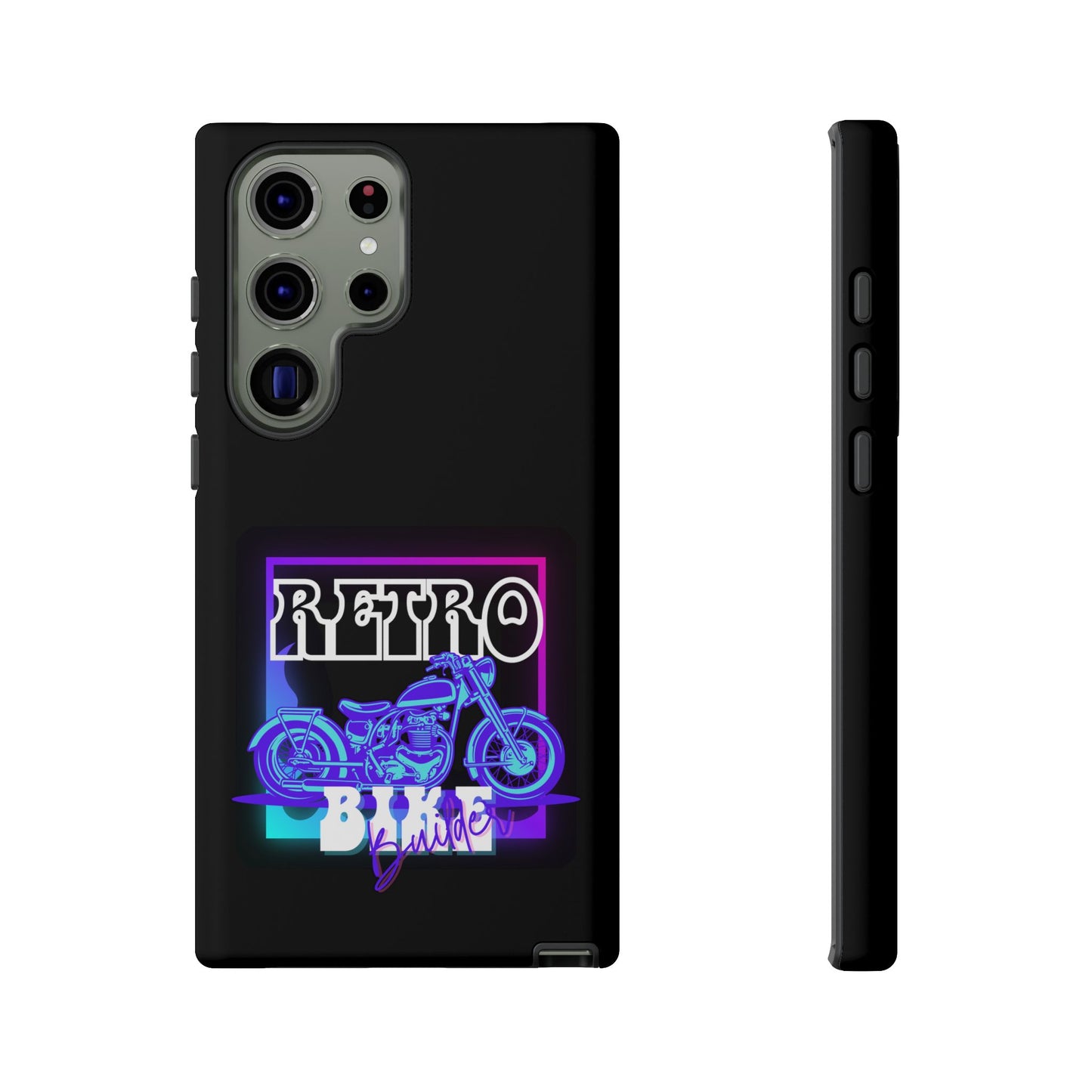 Cell Phone Case | Retro Bike Builder | For iPhone, Samsung Galaxy, and Google Pixel