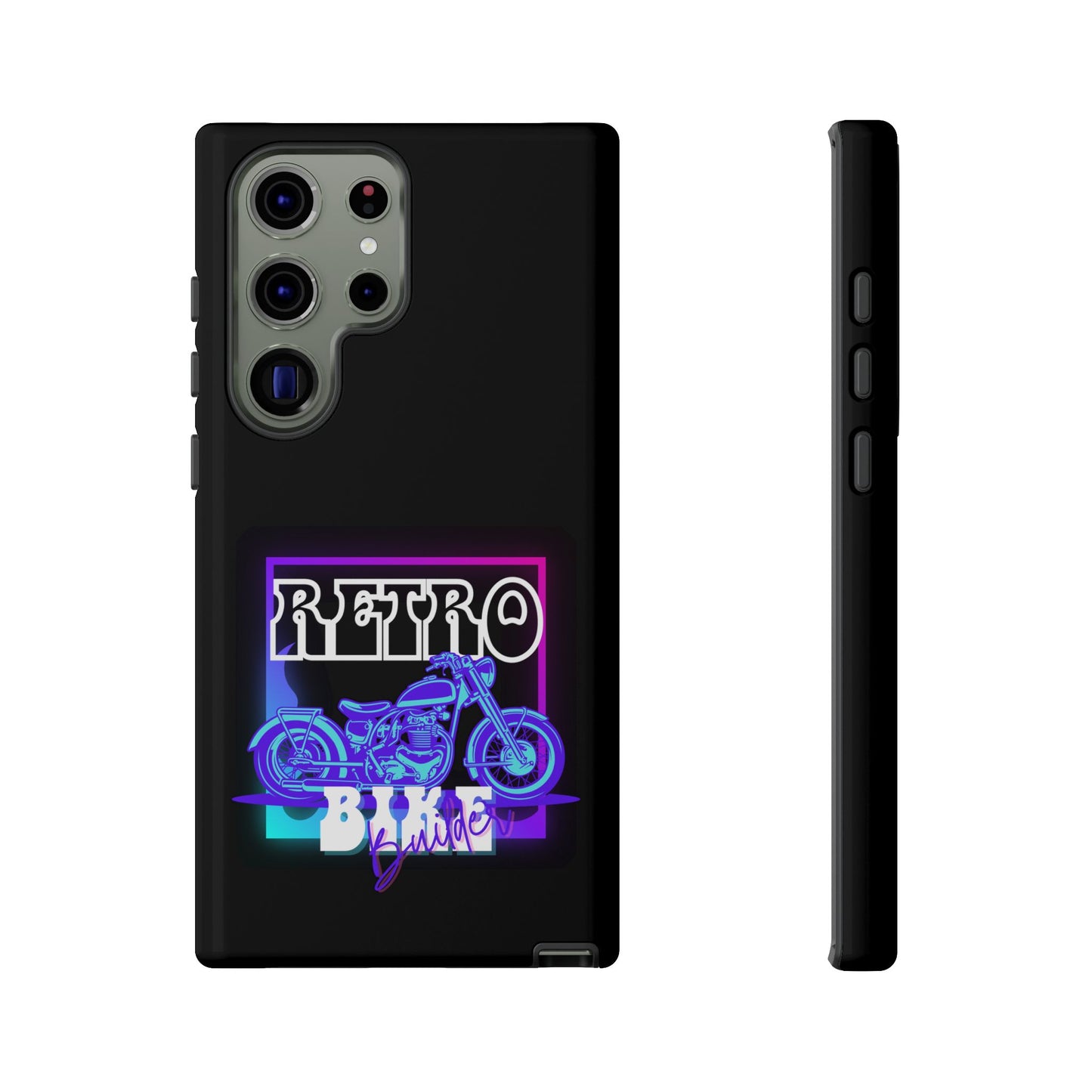 Cell Phone Case | Retro Bike Builder | For iPhone, Samsung Galaxy, and Google Pixel