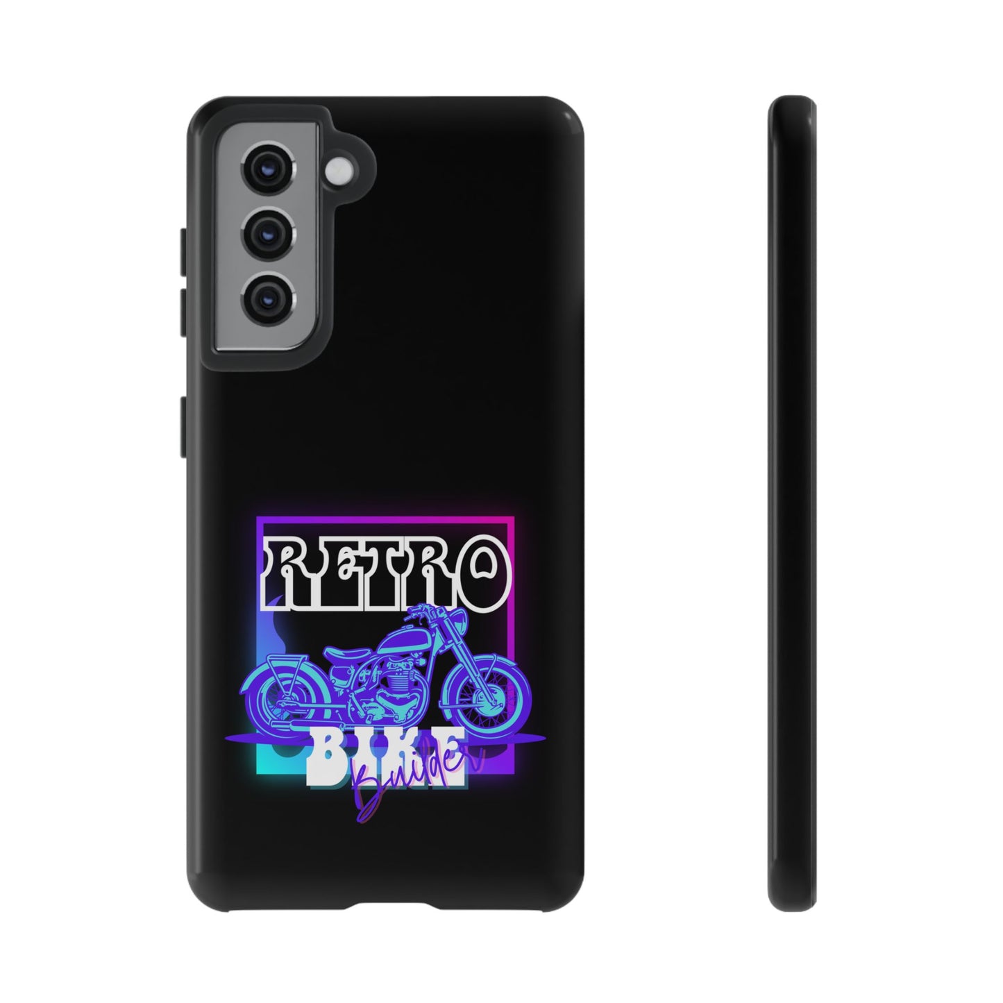 Cell Phone Case | Retro Bike Builder | For iPhone, Samsung Galaxy, and Google Pixel