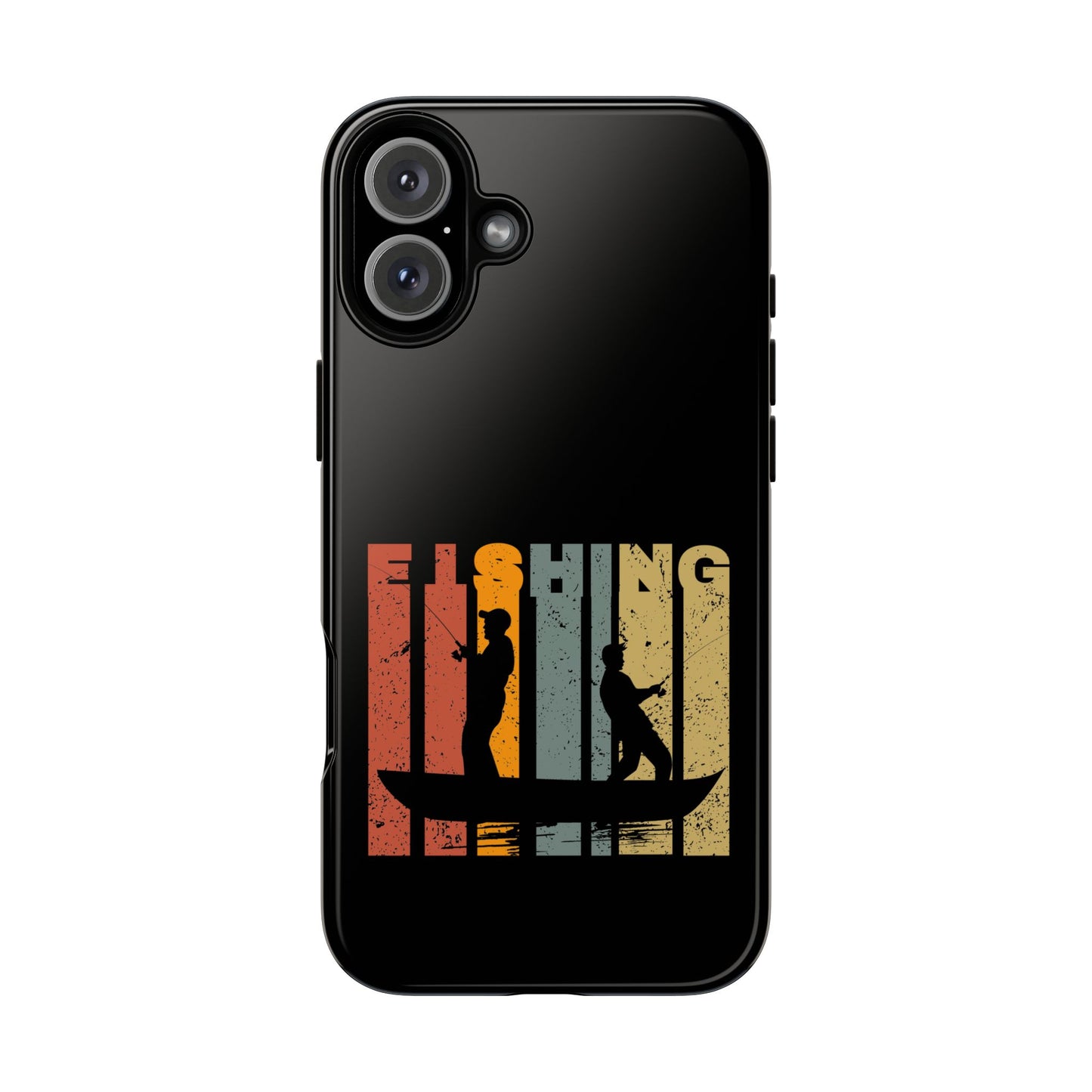 Cell Phone Case | Fishing Grunge | For iPhone, Samsung Galaxy, and Google Pixel