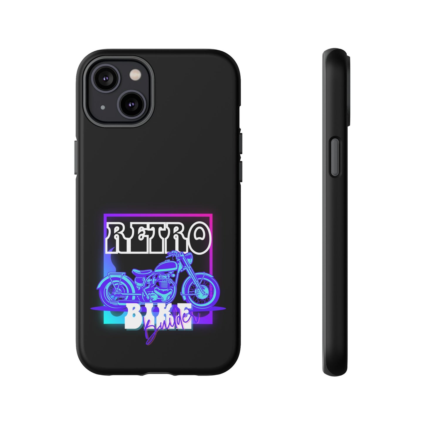 Cell Phone Case | Retro Bike Builder | For iPhone, Samsung Galaxy, and Google Pixel