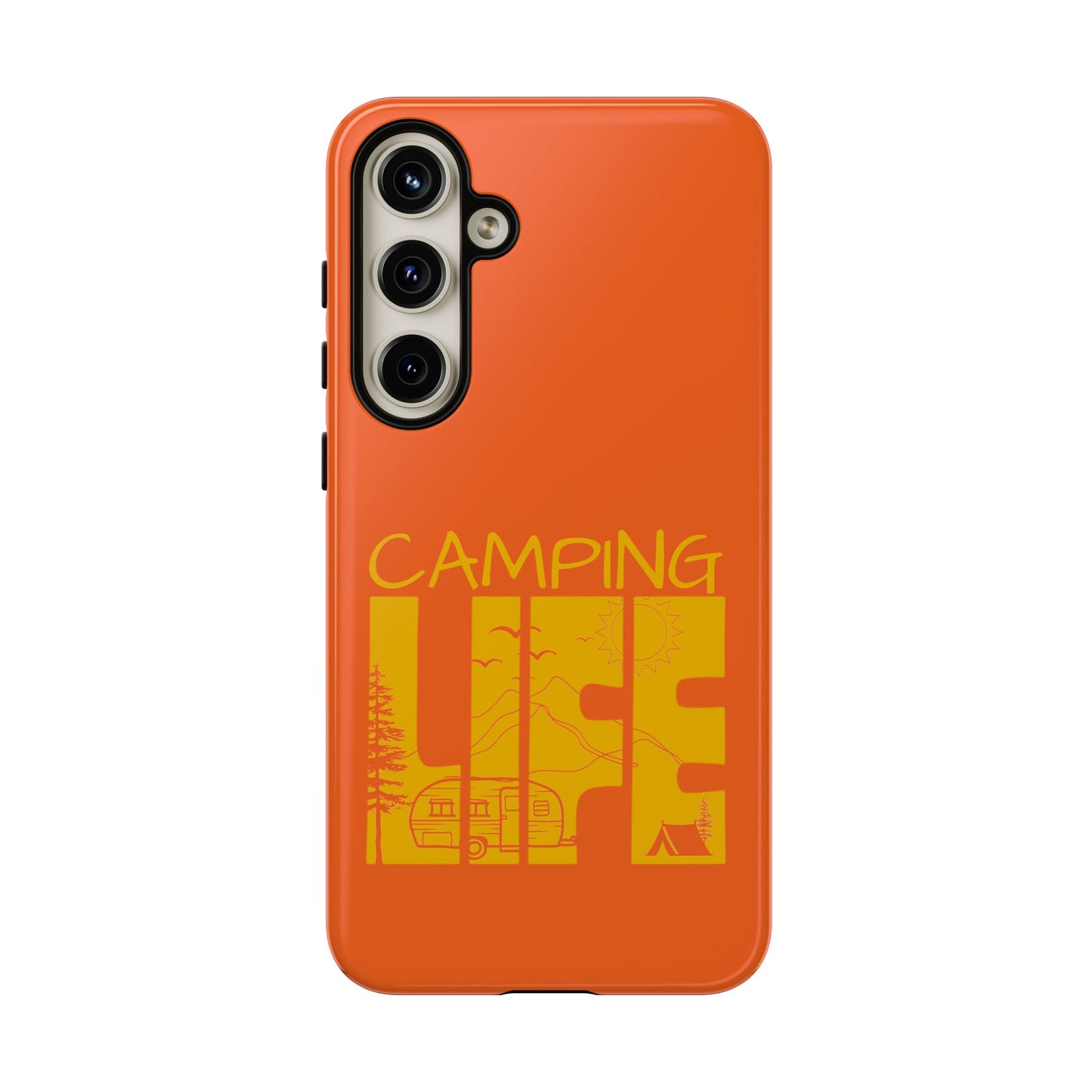 Cell Phone Case | Camping Life | For iPhone, Samsung Galaxy, and Google Pixel