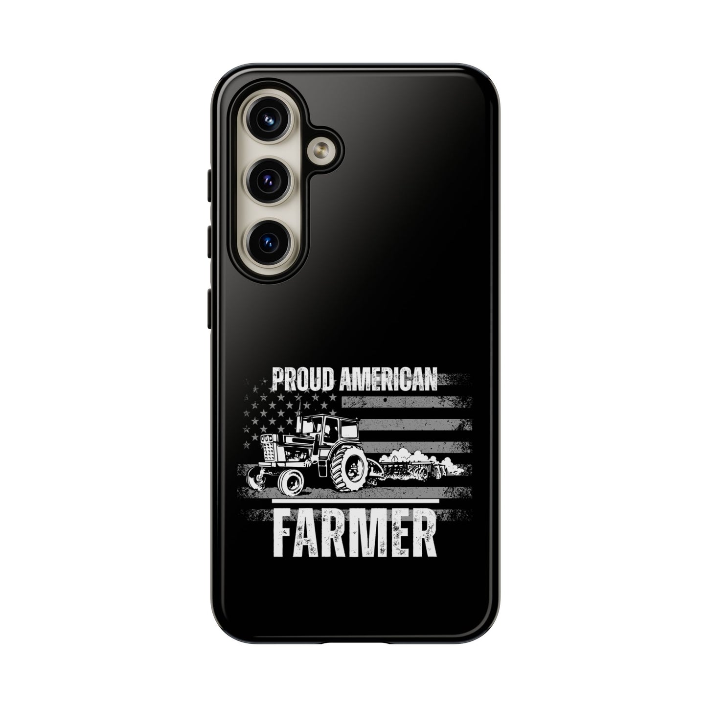 Cell Phone Case | Proud American Farmer | For iPhone, Samsung Galaxy, and Google Pixel
