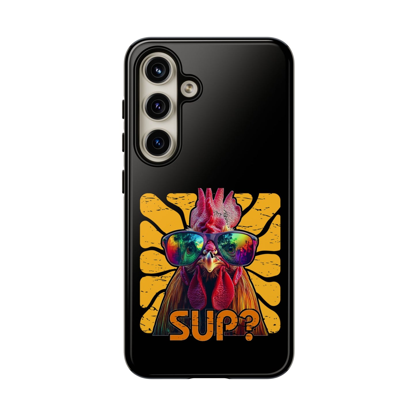 Cell Phone Case | Rooster Sup? | For iPhone, Samsung Galaxy, and Google Pixel