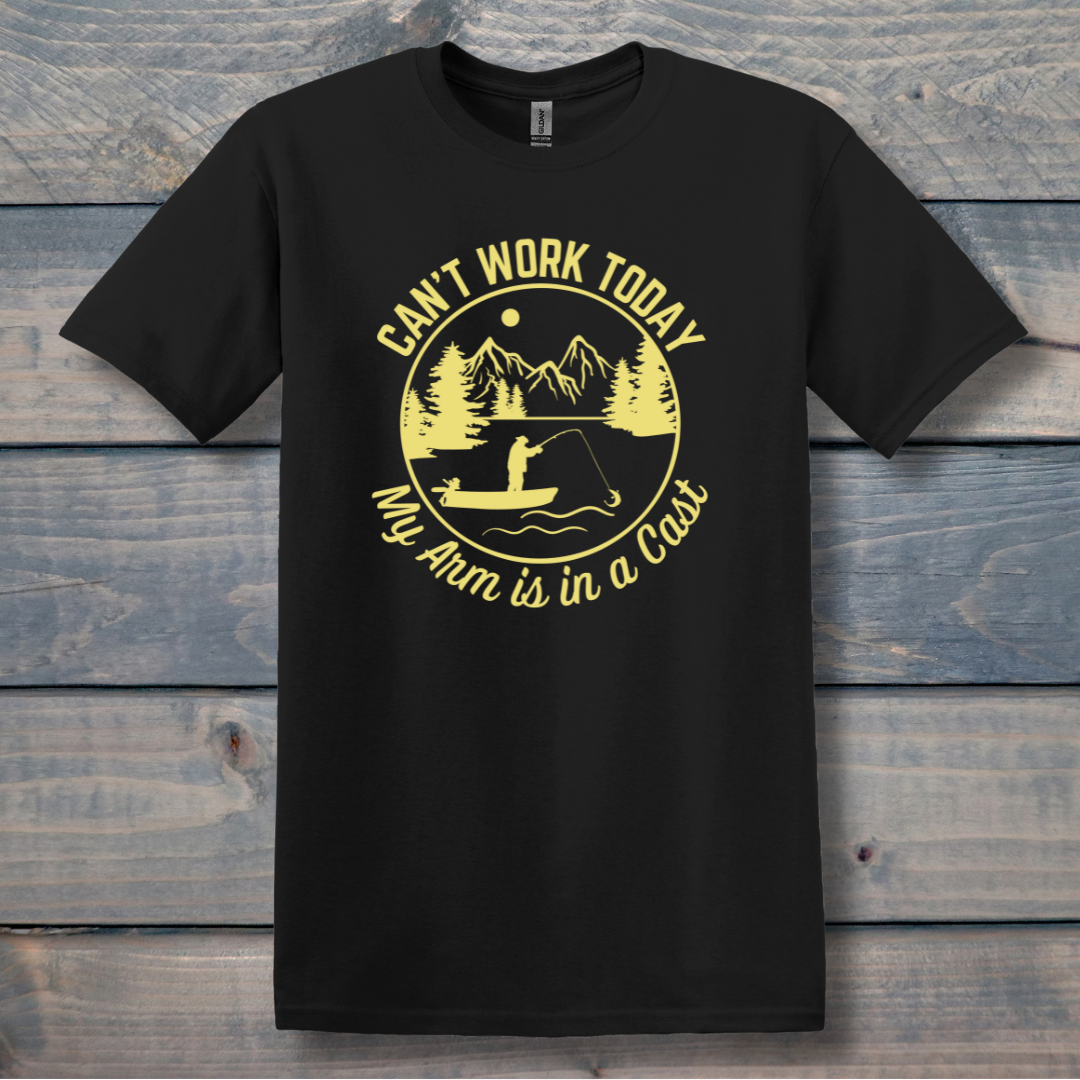 This is image of  Can't Work Today T-Shirt version 1