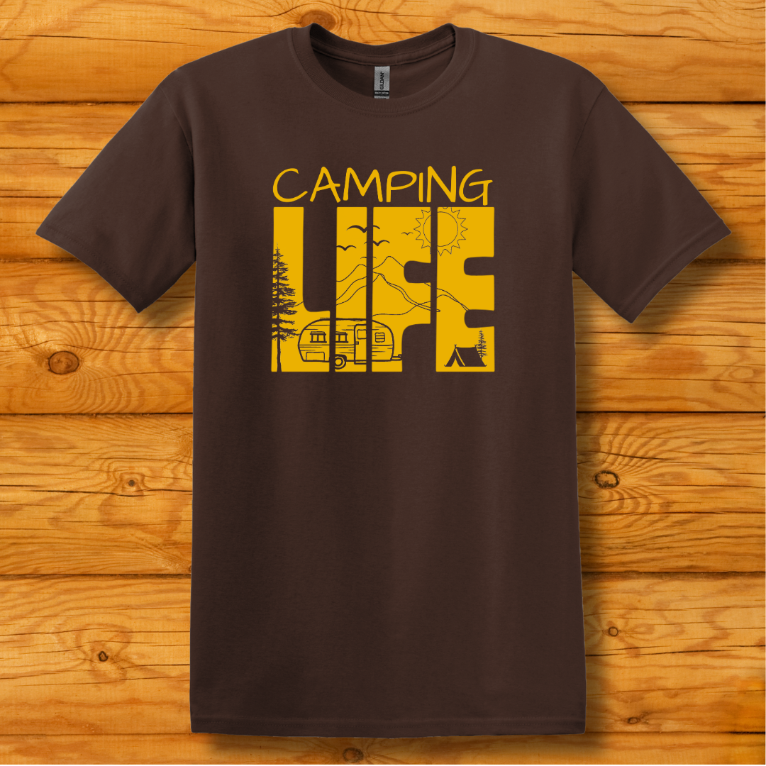 This is image of  Camping Life T-Shirt version 5