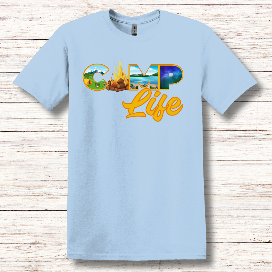 This is image of  Camp Life T-Shirt version 5