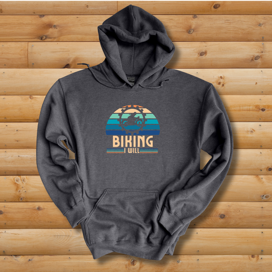 Biking I Will - Unisex Heavy Blend™ Hooded Sweatshirt
