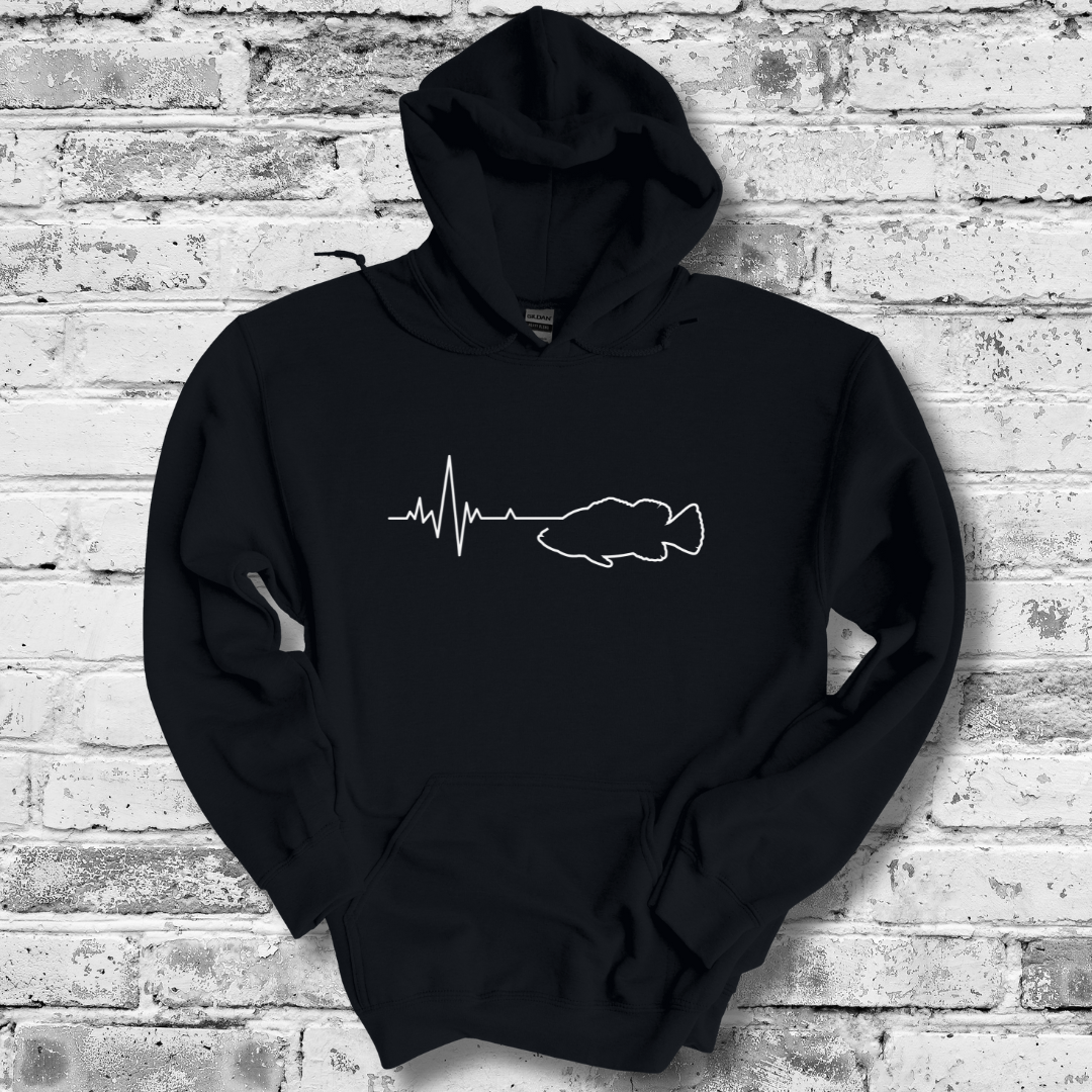 Fishing Heartbeat Hoodie | Best Fishing Gifts