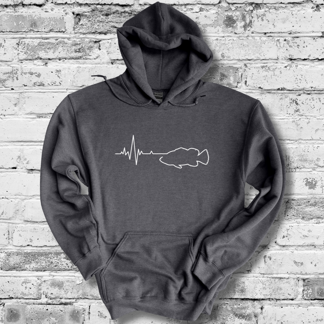 Fishing Heartbeat Hoodie | Best Fishing Gifts