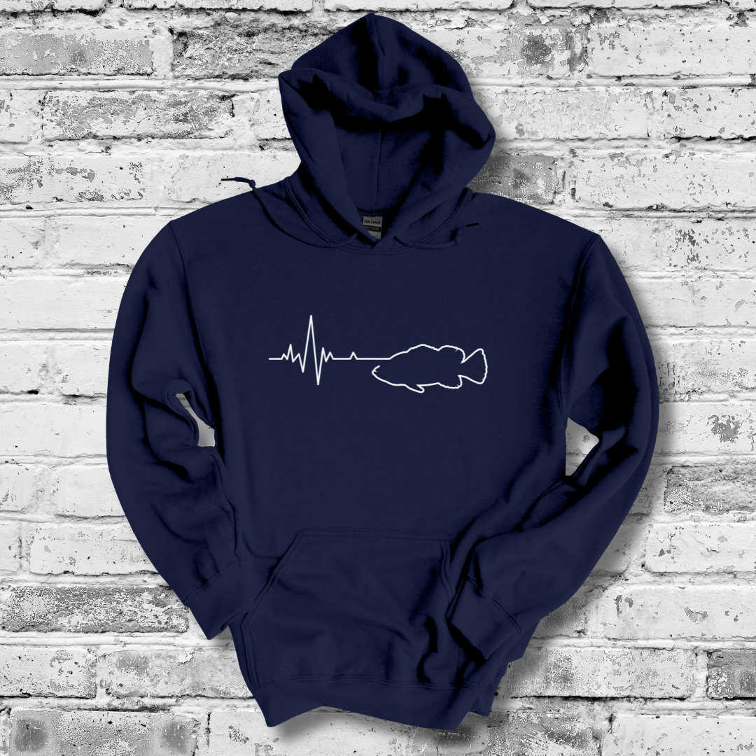 Fishing Heartbeat Hoodie | Best Fishing Gifts