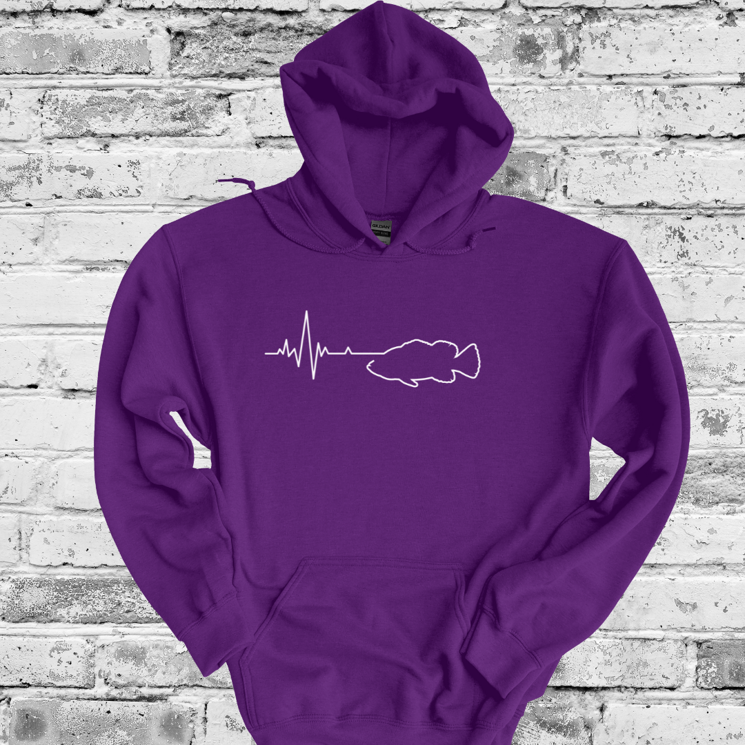 Fishing Heartbeat Hoodie | Best Fishing Gifts