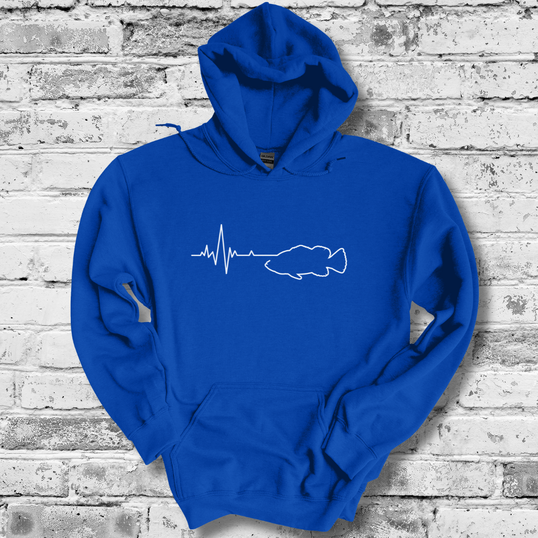 Fishing Heartbeat Hoodie | Best Fishing Gifts