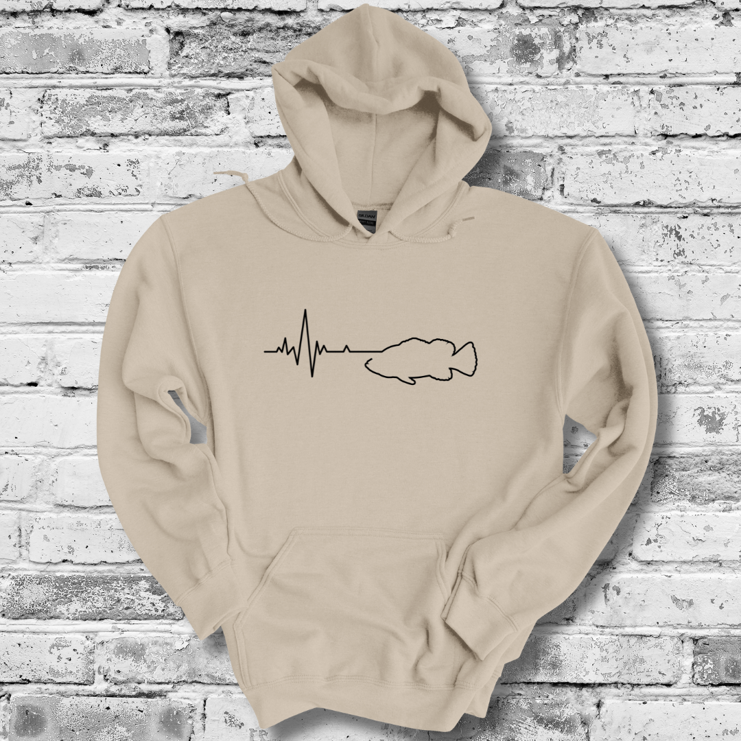 Fishing Heartbeat Hoodie | Best Fishing Gifts