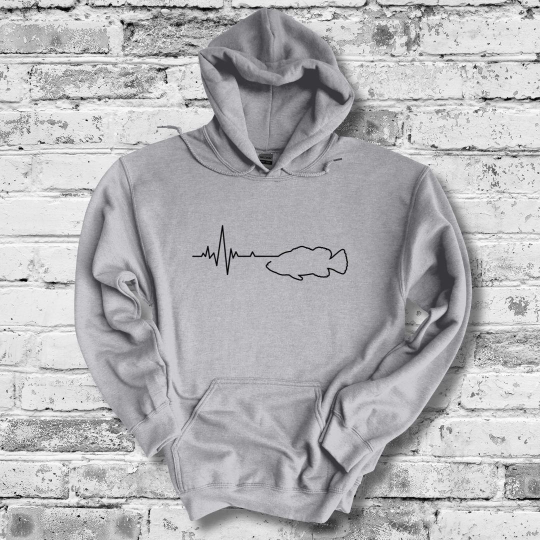 Fishing Heartbeat Hoodie | Best Fishing Gifts