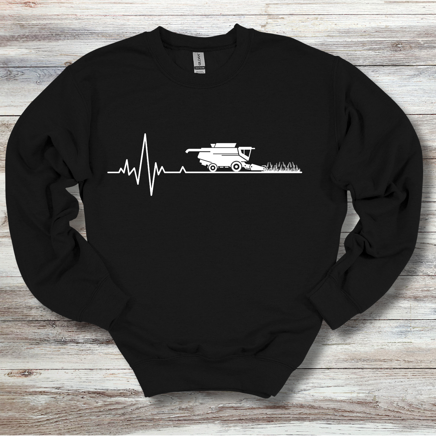 Farming Heartbeat Sweatshirt | Gift for Farmers