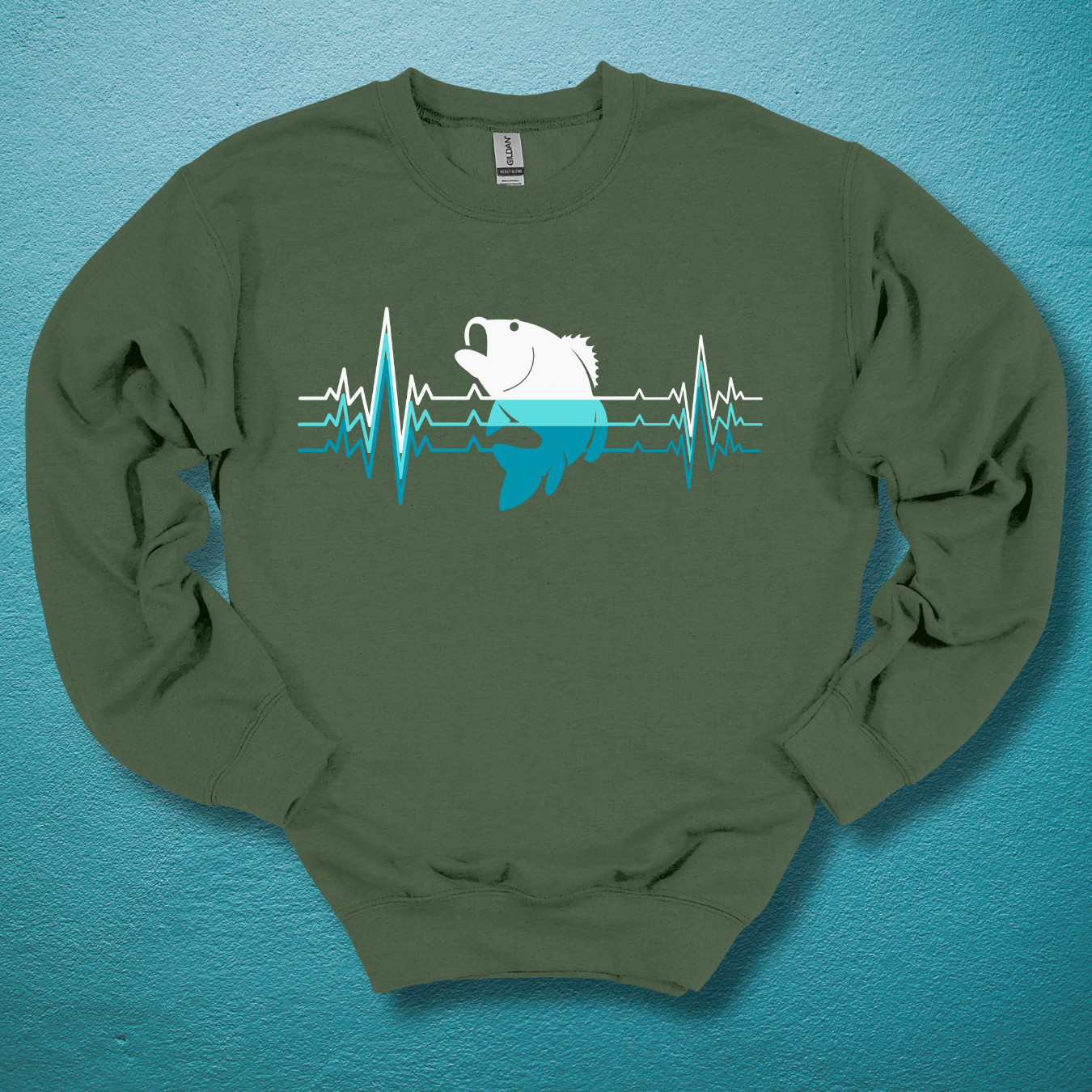 Fishing Pulse Sweatshirt | Best Fishing Gifts