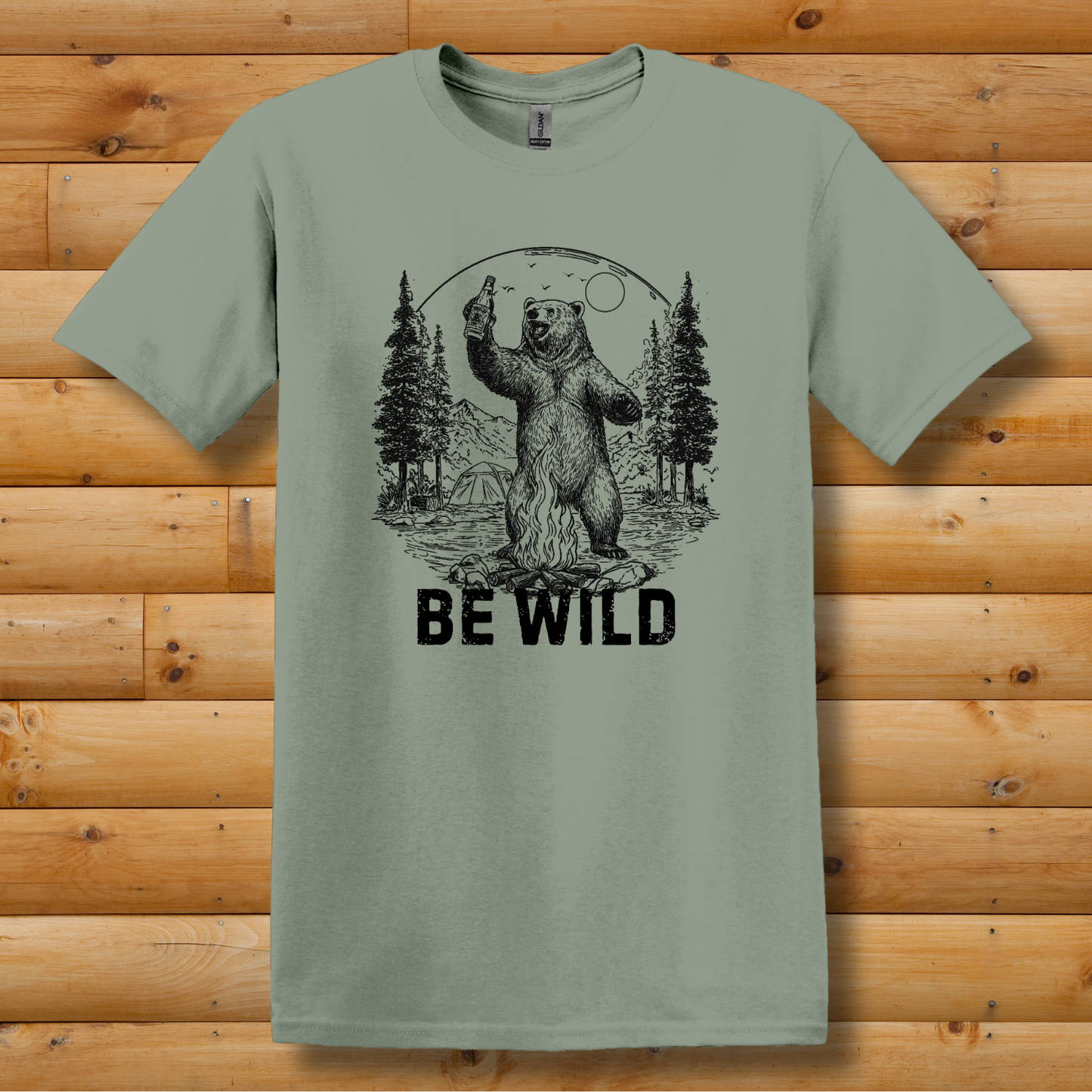 Be Wild T-Shirt | Camping Gift Ideas
