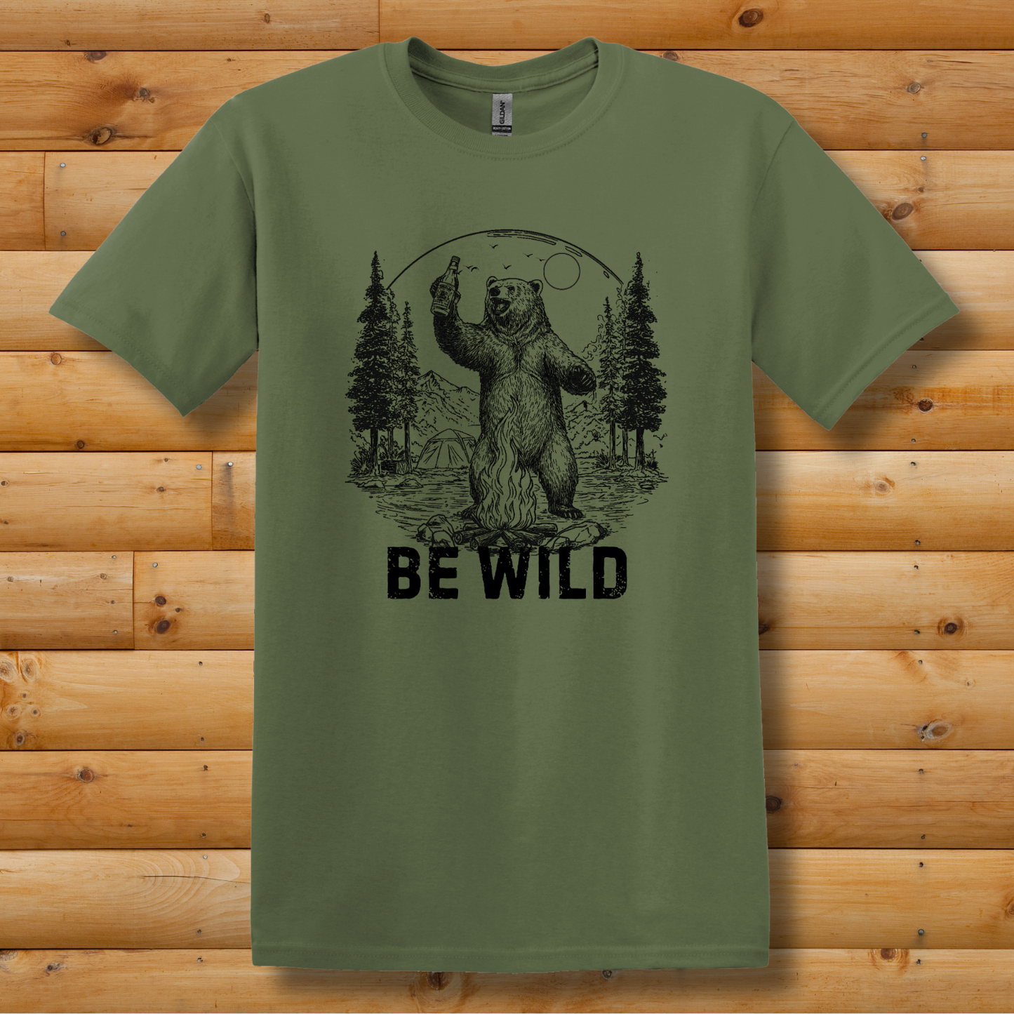 Be Wild T-Shirt | Camping Gift Ideas