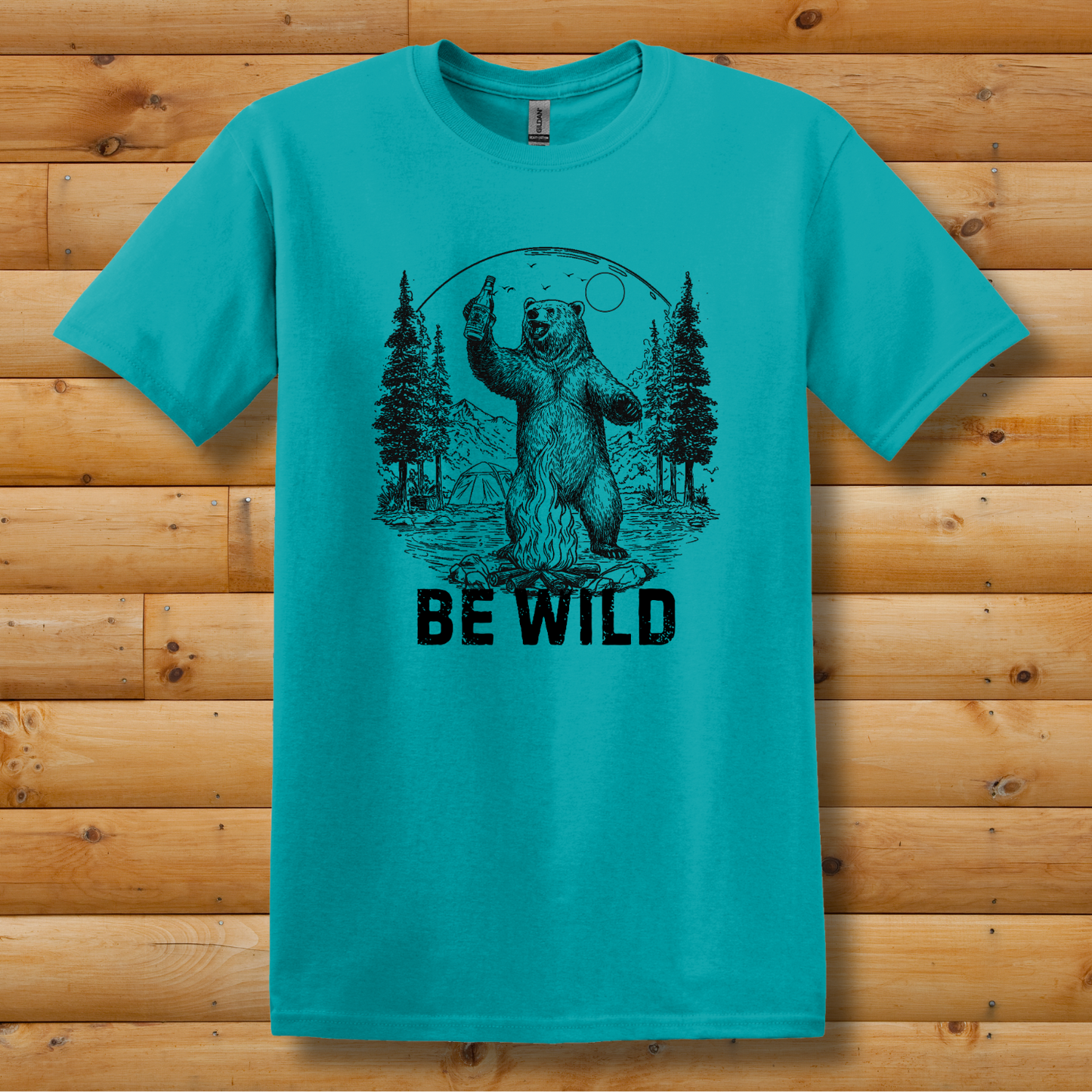 Be Wild T-Shirt | Camping Gift Ideas