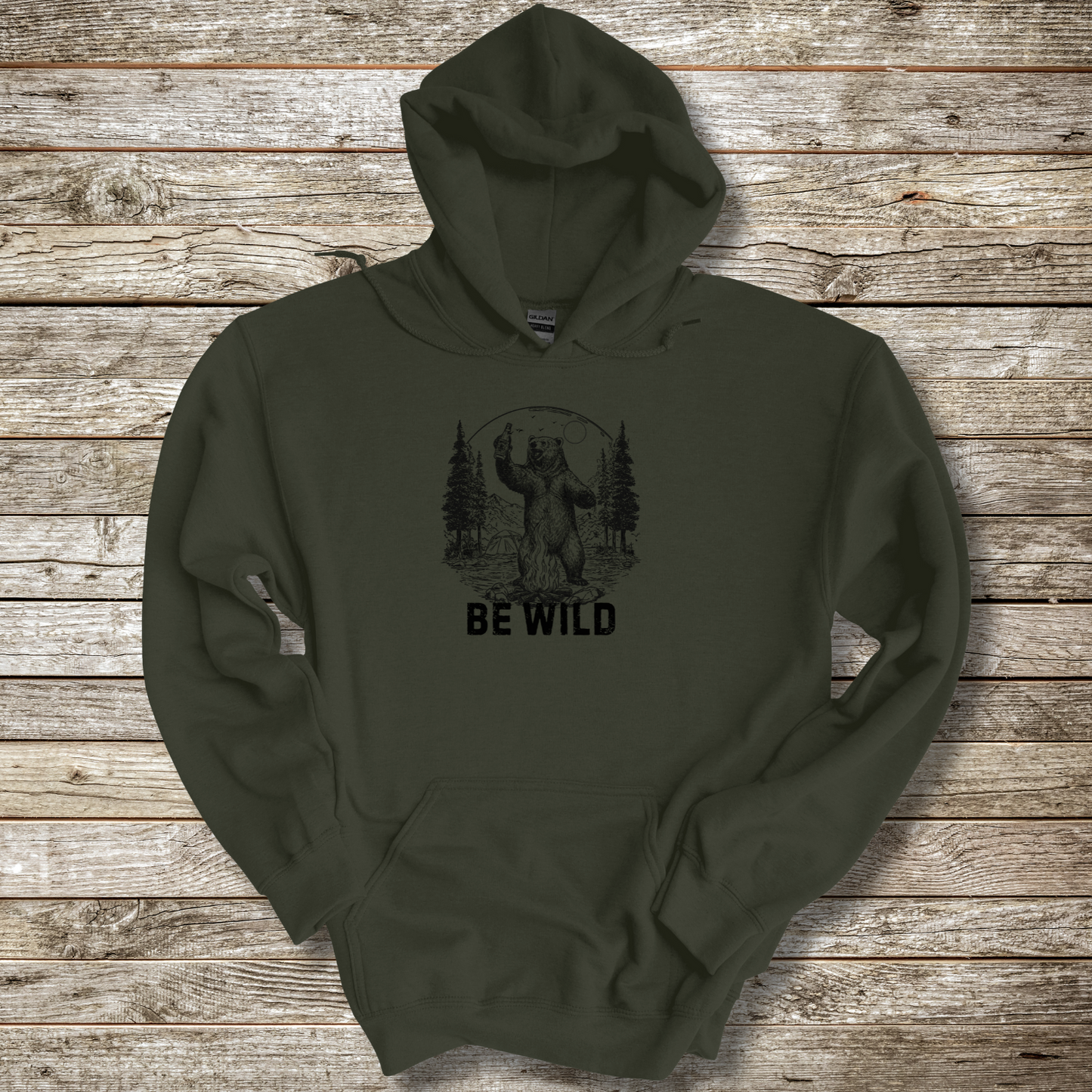 Be Wild Hoodie | Camper Gift