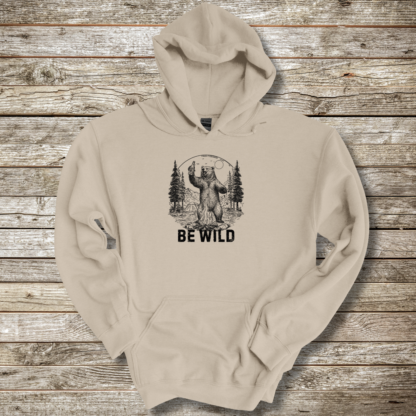Be Wild Hoodie | Camper Gift