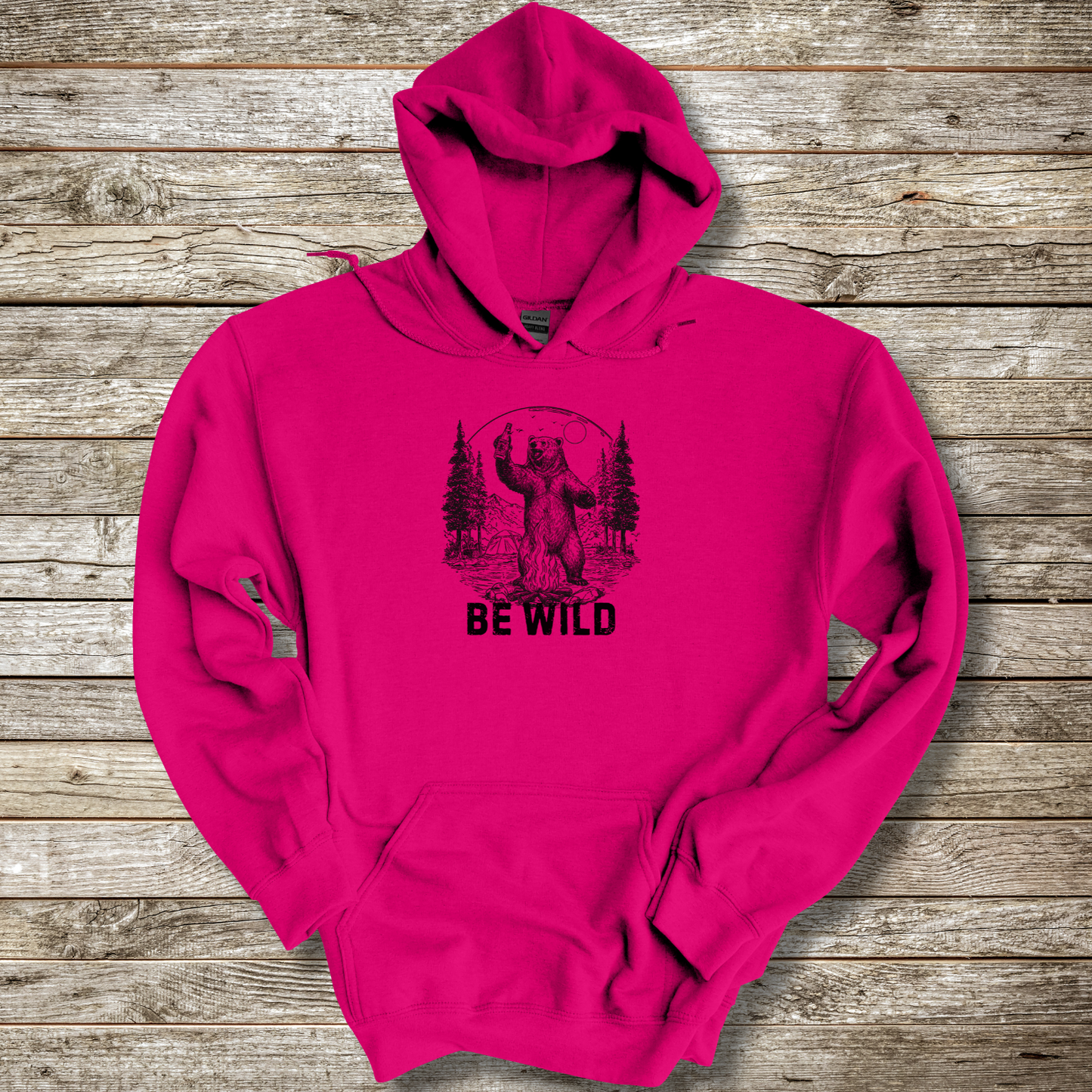 Be Wild Hoodie | Camper Gift