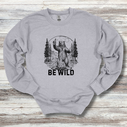 Be Wild Sweatshirt | Camper Gift