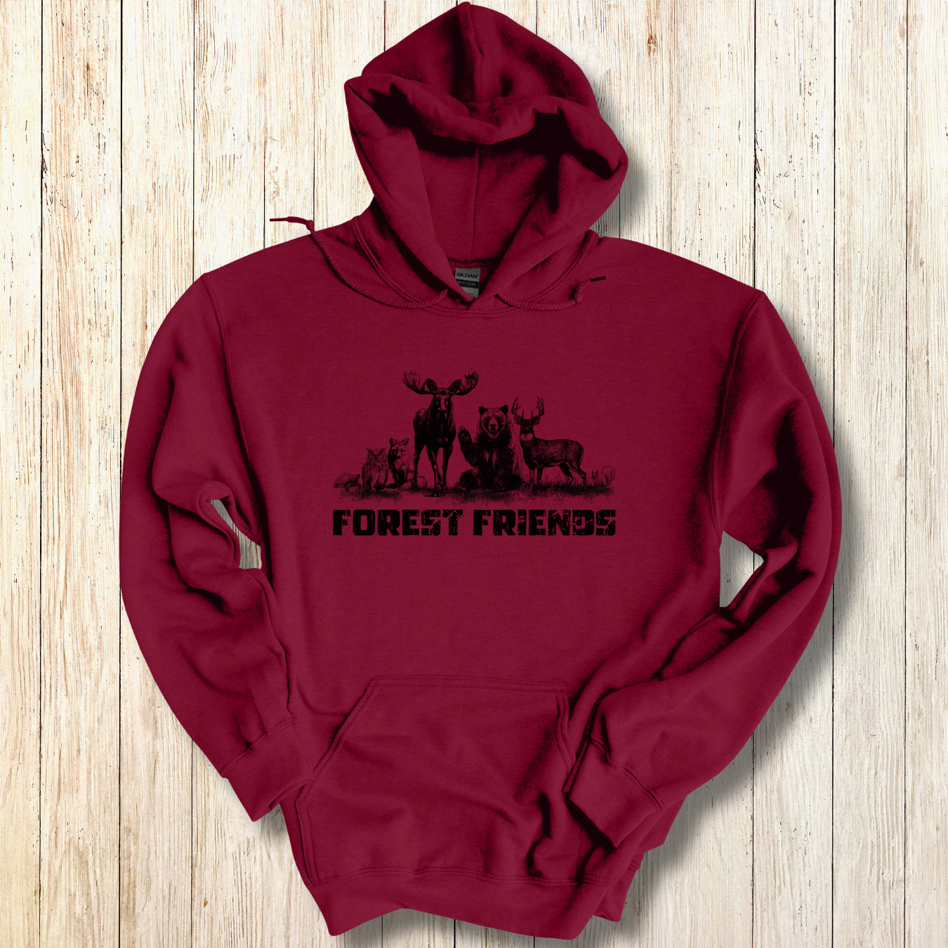 Forest Friends Hoodie | Camping Gift