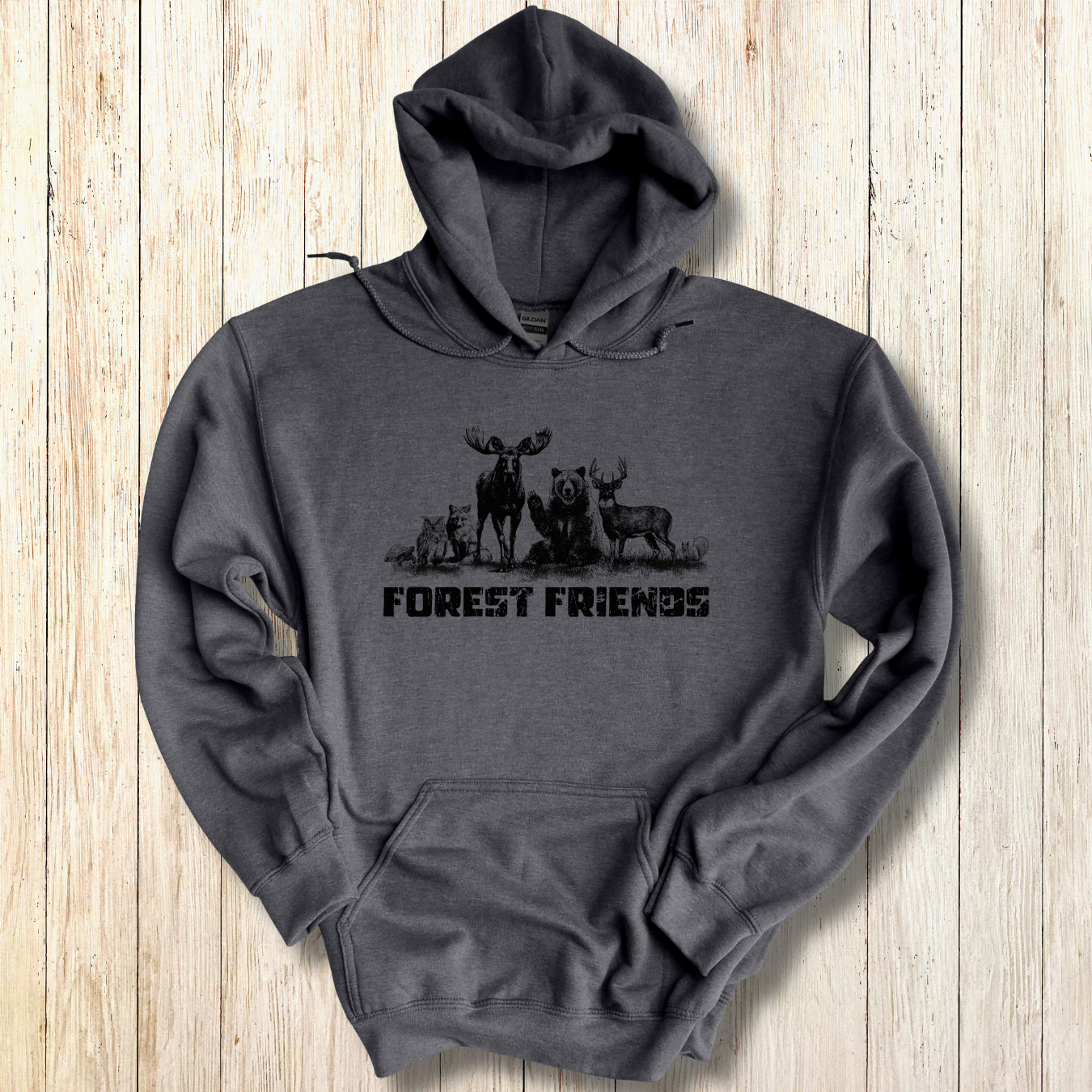 Forest Friends Hoodie | Camping Gift