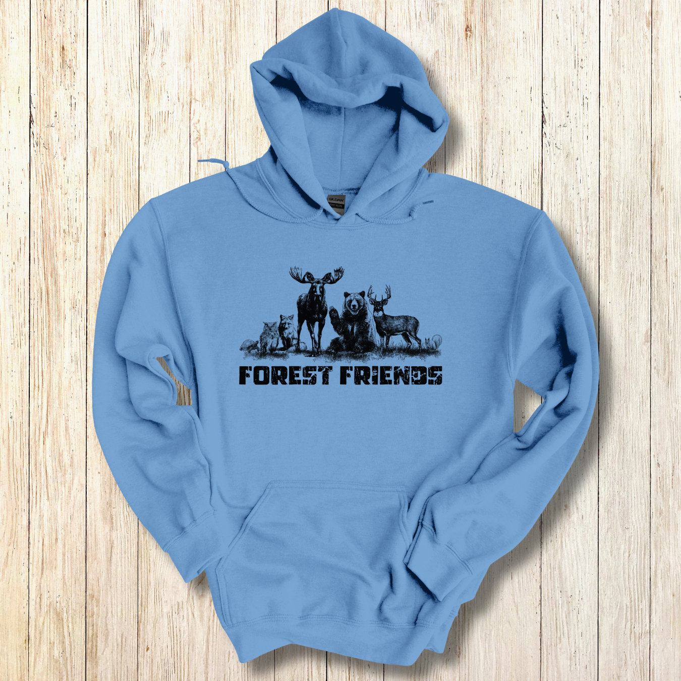 Forest Friends Hoodie | Camping Gift