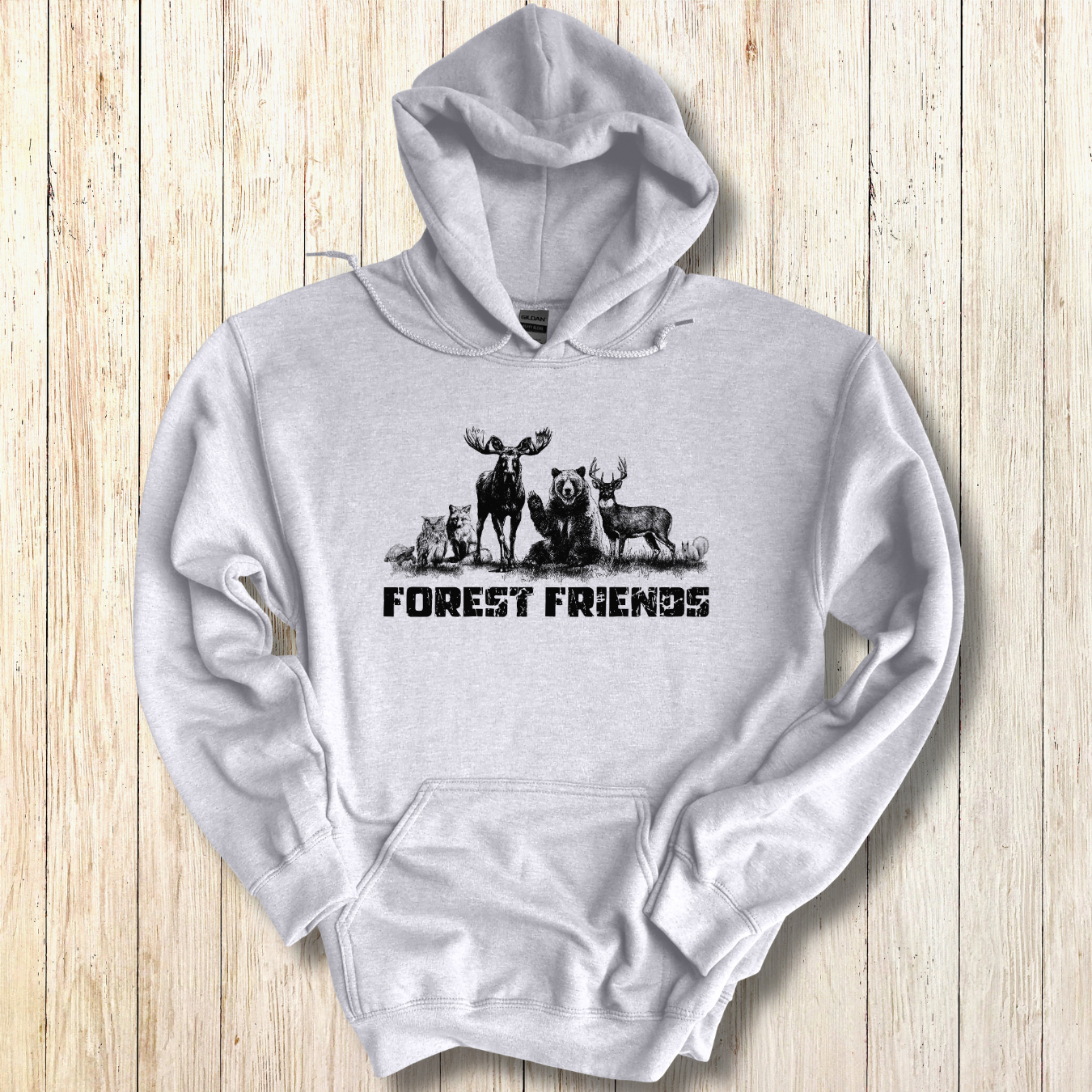 Forest Friends Hoodie | Camping Gift