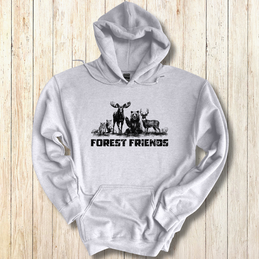 Forest Friends Hoodie | Camping Gift