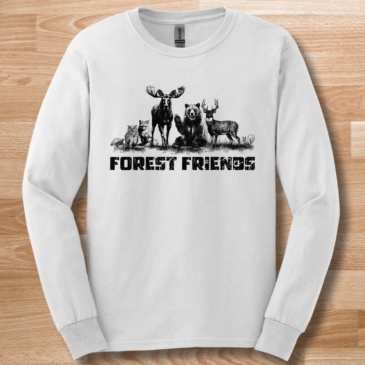 Forest Friends Long Sleeve Tee | Camp Shirt