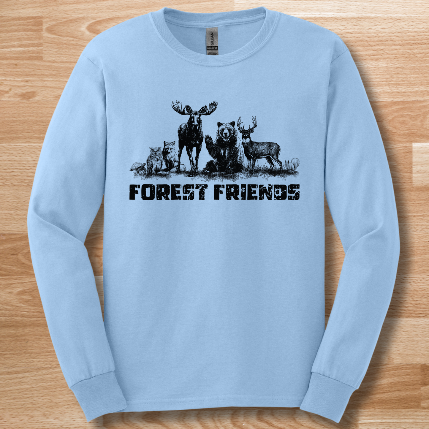 Forest Friends Long Sleeve Tee | Camp Shirt