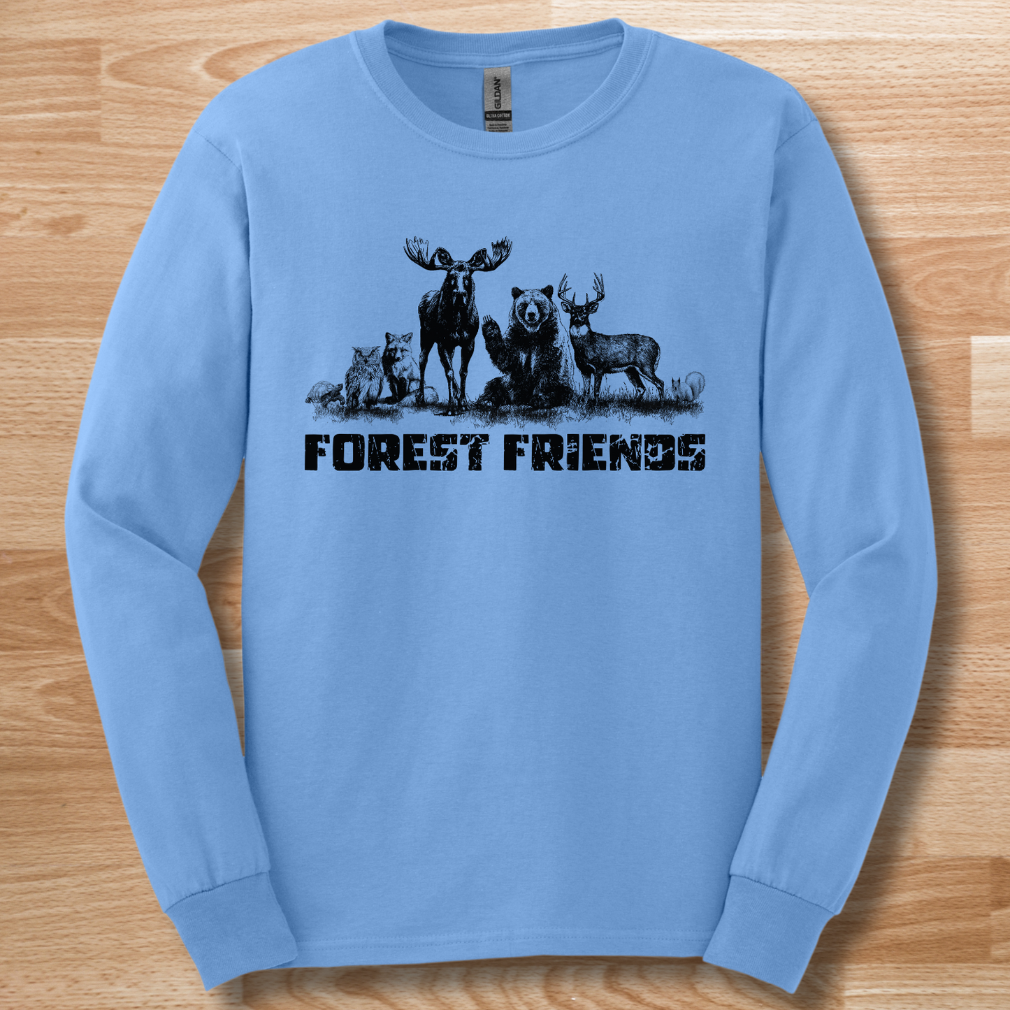 Forest Friends Long Sleeve Tee | Camp Shirt